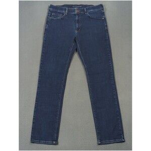 Mott & Bow Jeans Men's 34x32 Fits 33x30  Blue Slim Wooster Denim